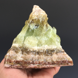 Groene "Emerald" Calciet uit Nuevo Leon in Mexico