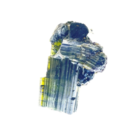 Groene Toermalijn kristal, 121,90 ct