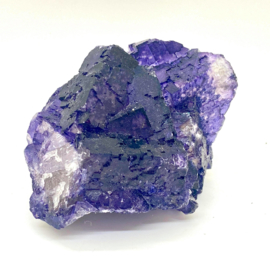 Fluoriet paars kristal, 363 gram