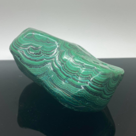 Malachiet met Chrysocolla sculptuur, 465 gram