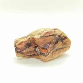 Versteend hout met kristallen, 131 gram