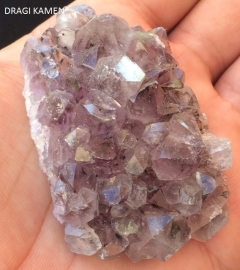 Amethyst geode cluster