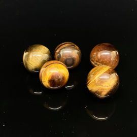 Edelsteen bol, 20 mm, diverse steensoorten