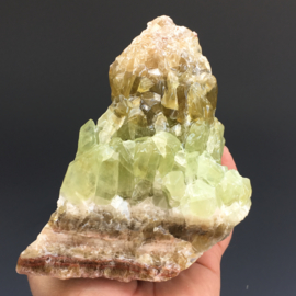 Groene "Emerald" Calciet uit Nuevo Leon in Mexico