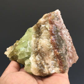 Groene "Emerald" Calciet uit Nuevo Leon in Mexico