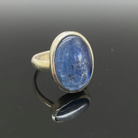 Kyaniet ring 18,5 mm/58, 925 zilver