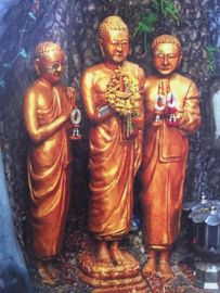 Boeddhistische wand decoratie