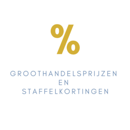 Groothandelsprijzen en staffelkortingen