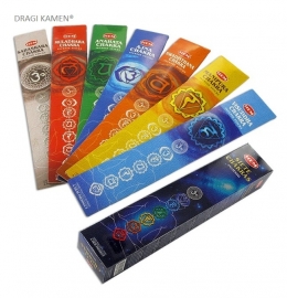 HEM seven Chakra's incense wierook