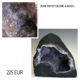 Amethyst geode, 6850 gram.