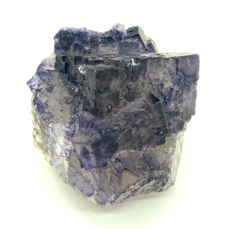 Fluoriet paars kristal, 271 gram