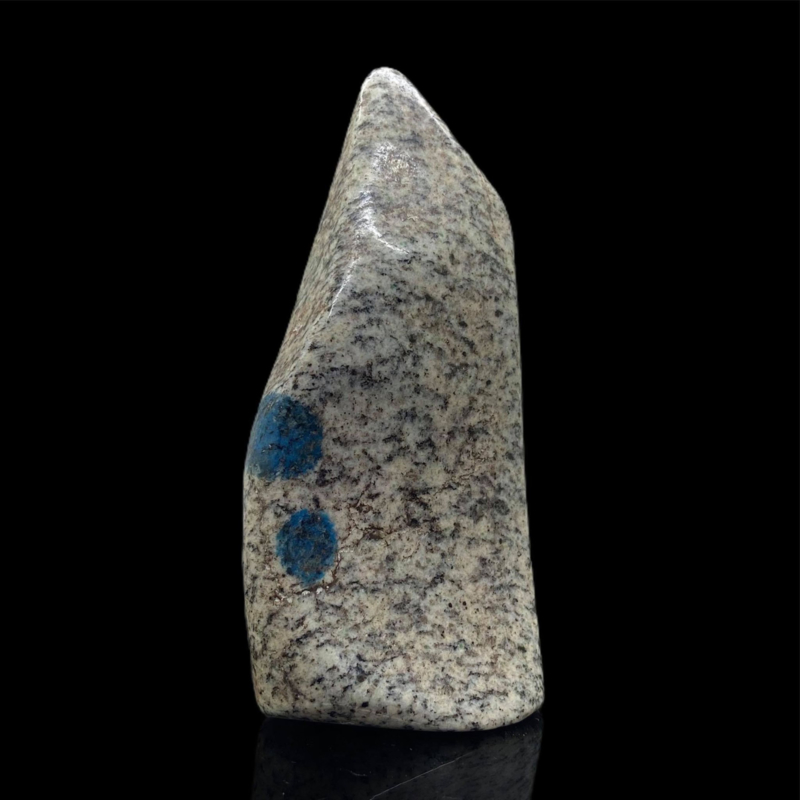 K2 Azuriet in graniet, 188 gram