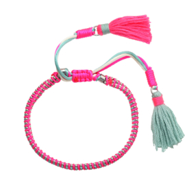 Armband Summery Tassel | Pink