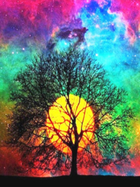 Diamond Painting set | Colorful Tree