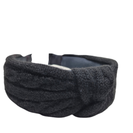 Haarband Knitted | Zwart