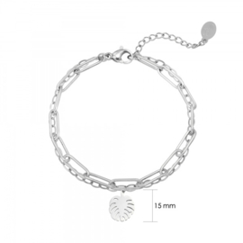 Armband Leaves | Zilver