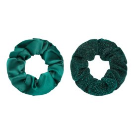 Scrunchie Set of Two | Beautiful Green