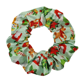 Kidz Kerst Scrunchie | Christmas Tree