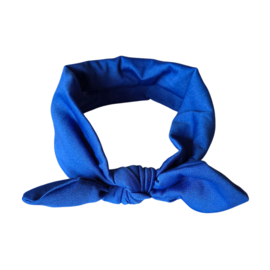 Haarband Classic Bow Blauw