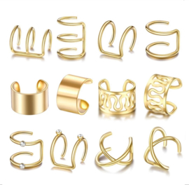 Set Ear Cuffs | Goud