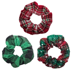 Foute Kerst Scrunchies |The Old Fashion Way