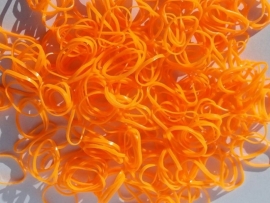 Haar elastiekjes Neon Oranje