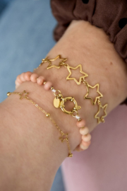 Armband Goudkleurig met Sterren