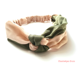 Haarband Olive Silk