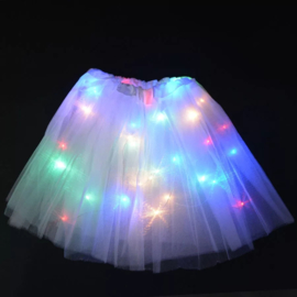 LED TuTu | White Scrunchie