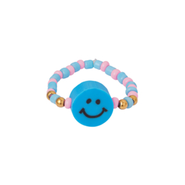 Smiley Ring Blue Ocean