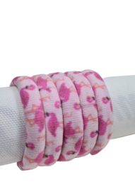 Haarelastiek Flamingo Licht Roze
