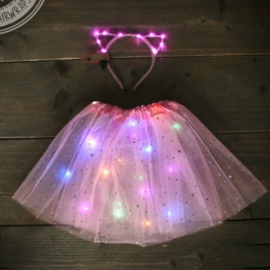 LED TuTu SET| Pink Cat