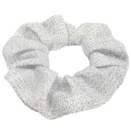 Scrunchie Glitters Zilver