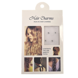 "Iron In" Hair Charms