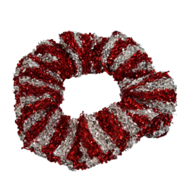 Foute Kerst Scrunchie Candy Cane