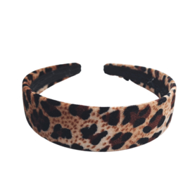 KidZ Haarbanden Velvet SET | Leopard