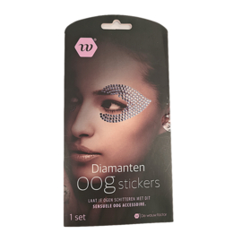 Oog sticker Diamanten