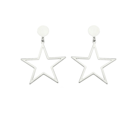 Oorbel Statement Silver Star