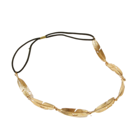 Haarband  BoHo | Feather Gold