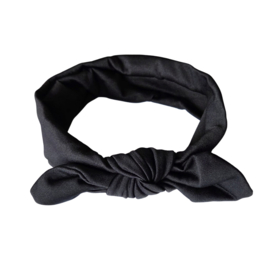 Haarband Classic Bow Zwart