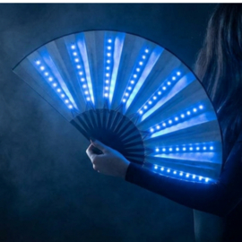 LED Handwaaier Glow | LED Blauw