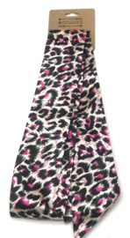 Haar sjaaltje Leopard Pink