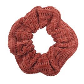 Scrunchie Winter | Dark Coral