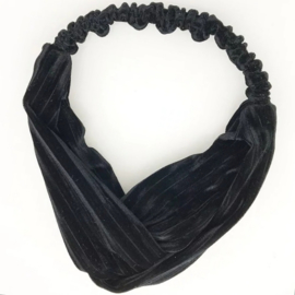 Haarband Velvet Raw Black