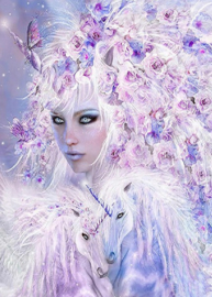 Diamond Painting set | Unicorn Lady