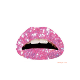 Lip Sticker Pink Glitter