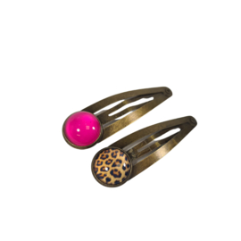 Made By Sterre| Klik Klak Speldjes -Leopard