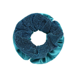 Scrunchie Set of Two |  Blue