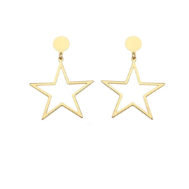 Oorbel Statement Golden Star