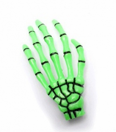 Halloween Haarclip Zombie Groen